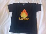 Sapnap merchandise T-shirt, Ophalen of Verzenden, Zo goed als nieuw, Zwart