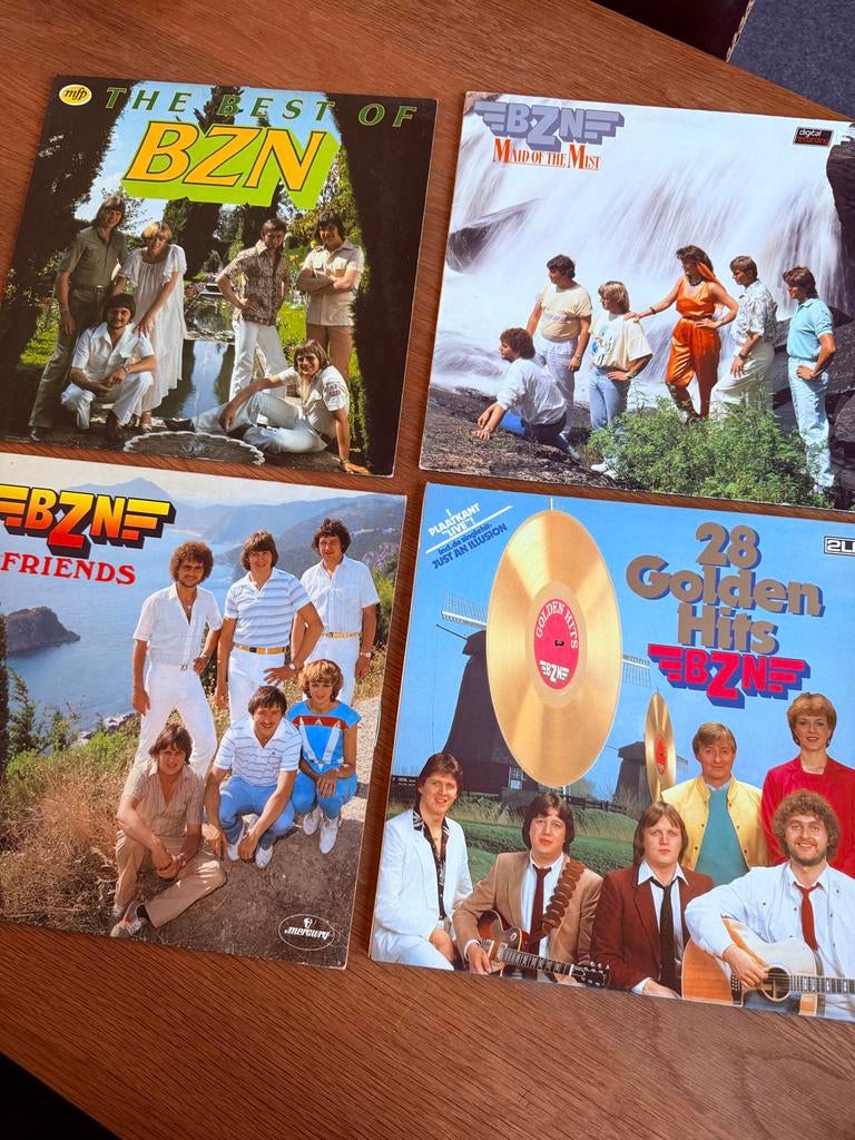 BZN Vinyl Collectie - 4 Albums, Ophalen of Verzenden, Zo goed als nieuw, 12 inch