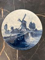 Delfts blauw bord, Antiek en Kunst, Antiek | Wandborden en Tegels, Ophalen of Verzenden