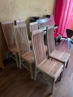 Prachtige eettafelstoelen (6), Ophalen, Bruin, Zo goed als nieuw, Vijf, Zes of meer stoelen