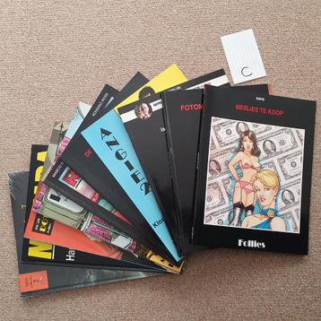 Zeer mooie 18+ stripboeken in 1 koop - 10 x nieuwe boeken beschikbaar voor biedingen