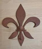 Fleur de Lis - wandhanger voor kaars, Tuin en Terras, Ophalen of Verzenden, Gebruikt