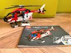 Lego Technic 42092 Reddingshelikopter, Ophalen of Verzenden, Zo goed als nieuw, Complete set, Lego