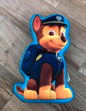 🐕 PAW PATROL CHASE kussentje knuffelkussentje blauw beschikbaar voor biedingen