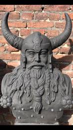 ‼️Wikinger 90kg Viking Noordmannen Krieger Viking buste‼️, Ophalen, Nieuw, Beton, Mensenbeeld