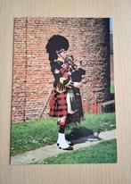 Ansichtkaart doedelzakspeler, Verzenden, 1980 tot heden, Ongelopen, Ambachten of Beroep