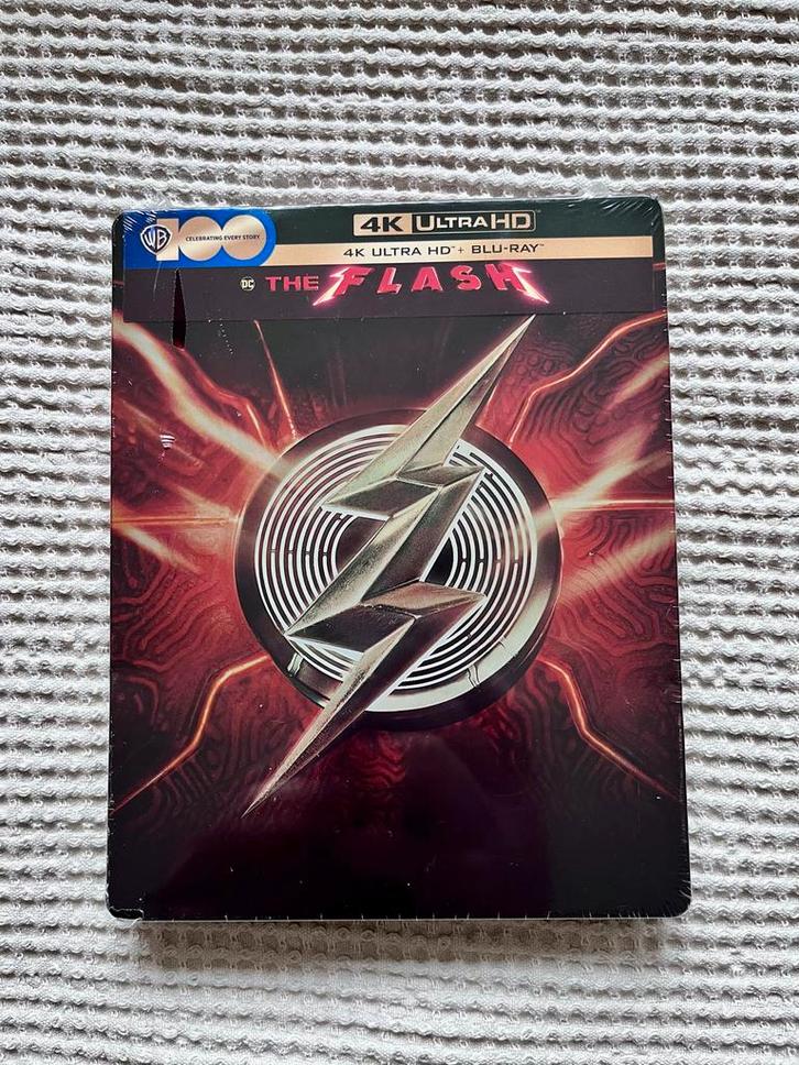 The Flash / 4K Ultra HD Blu-ray & Blu Ray / Steelbook / Seal, Cd's en Dvd's, Blu-ray, Nieuw in verpakking, Actie, Ophalen of Verzenden