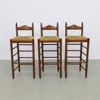 3x Vintage Barkruk Bulthaup, 1970s, Ophalen, Gebruikt, Hout, X