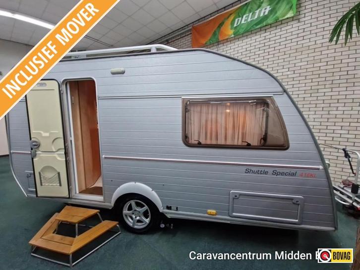 Kip Shuttle Special 41 EKL 2003 Mover Luifel, Caravans en Kamperen, Caravans, Bedrijf, tot en met 2, 750 - 1000 kg, Overige, Kip