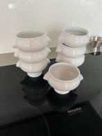 porceleinen LEEUWENKOP SOEPKOMMEN, Huis en Inrichting, Keuken | Servies, Overige materialen, Ophalen of Verzenden, Zo goed als nieuw