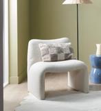 KARWEI fauteuil Kate teddy naturel, Huis en Inrichting, Fauteuils, Ophalen, Gebruikt, Minder dan 75 cm, Stof
