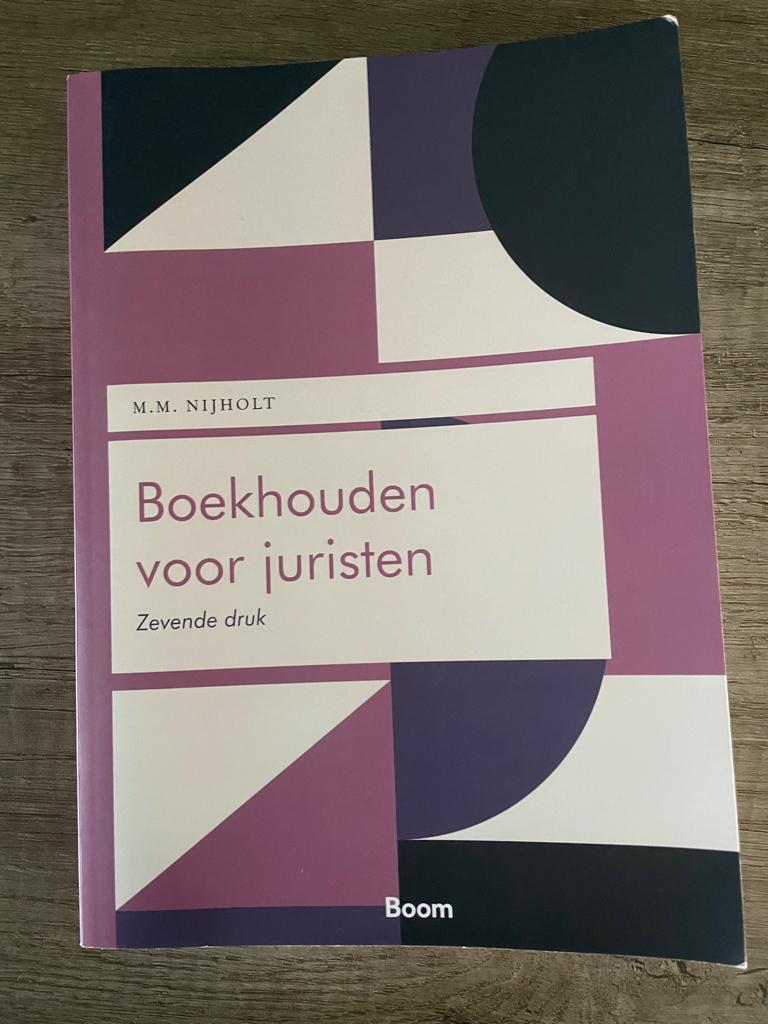 Boekhouden voor juristen ISBN 9789462129962, Boom, Ophalen of Verzenden, Alpha, WO