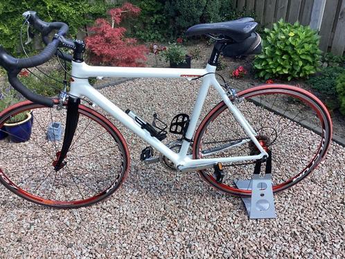 Retro carbon racefiets, 56 cm, c/t,  frame. Shimano 105 mix., Fietsen en Brommers, Fietsen | Racefietsen, Gebruikt, Overige merken