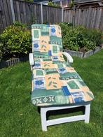 Ligbed Aquarius, inclusief kussen, Tuin en Terras, Tuinmeubel-accessoires, Ophalen, Zo goed als nieuw
