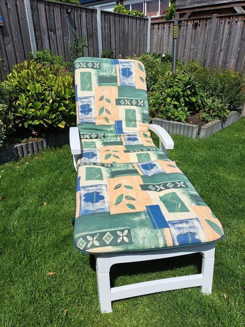 Ligbed Aquarius, inclusief kussen, Tuin en Terras, Tuinmeubel-accessoires, Zo goed als nieuw, Ophalen