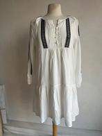 guts & gusto jurkje maat s wit zwart jurk, Guts & Gusto, Verzenden, Wit, Zo goed als nieuw