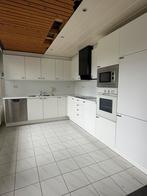 Miele keuken inclusief apparatuur, Ophalen, Gebruikt, Wit, Hoekkeuken