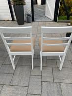 4 Eetkamerstoelen - Set van 4, Ophalen, Gebruikt, Wit, Vier