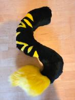 Furry fursuit staart zwart geel, Hobby en Vrije tijd, Kostuums, Theaterbenodigdheden en LARP, Ophalen of Verzenden, Nieuw, Overige typen