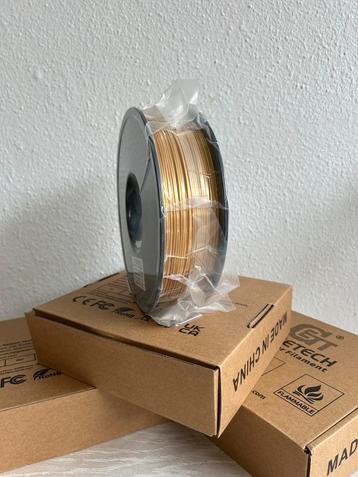 PLA Silk Goud filament 1kg 3d filament 1,75mm beschikbaar voor biedingen