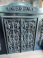 haard scherm/inbouw scherm/voorzet scherm, Huis en Inrichting, Haarden, Ophalen, Gebruikt, Inbouwhaard, Houthaard