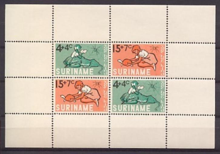 Suriname NVPH nr 435 postfris Kinderpostzegels 1965, Postzegels en Munten, Postzegels | Suriname, Postfris, Verzenden