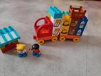Lego Duplo Markt Truck met Figuren, Kinderen en Baby's, Speelgoed | Duplo en Lego, Ophalen of Verzenden, Zo goed als nieuw, Complete set