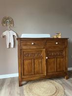 Prachtige vintage commode in originele hout kleur, Kinderen en Baby's, Kinderkamer | Commodes en Kasten, 50 tot 70 cm, Josièfine Vintage Line