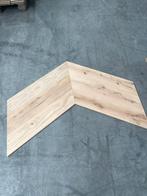 57m2 Restpartij eiken hongaarse punt 15x75cm, Parket, Nieuw, Ophalen of Verzenden, 10 tot 30 cm