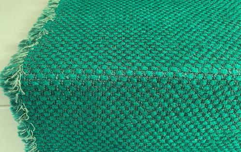 Verotex Barbarossa 25; groentinten; 5,1 meter meubelstof, Hobby en Vrije tijd, Stoffen en Lappen, Nieuw, Overige materialen, 120 cm of meer