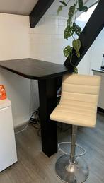 Bartafel hout, Huis en Inrichting, Tafels | Statafels, Ophalen, Gebruikt