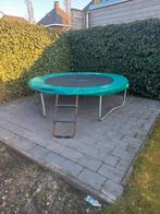 trampoline 240cm met veiligheidsnet, Ophalen, Gebruikt