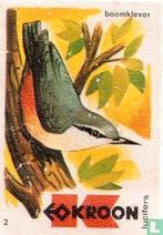 Luciferetiket Kroon - Boomklever, Ophalen of Verzenden, Zo goed als nieuw, Luciferdoosjes of -merken