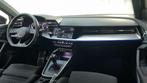 Audi A3 Sportback 30 TFSI S edition LED Leder-Stof Virtual C, 1195 kg, Gebruikt, Met garantie (alle), Leder en Stof