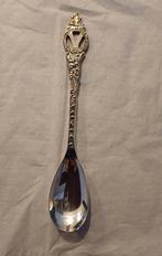 Verzilverd lepeltje met letter V, Ophalen of Verzenden