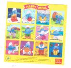 12 Smurfen - MacDonalds - bijna complete set, Verzamelen, Ophalen of Verzenden, Zo goed als nieuw, Verschillende Smurfen