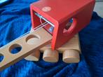 Spielgut DDR Houten Kraan hout Speelgoed vintage, Ophalen, Gebruikt, Rij- of Hobbelspeelgoed