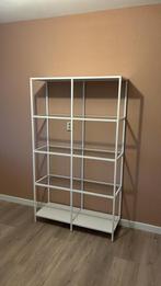 IKEA Kast met Glazen Planken, Ophalen, Met plank(en), 100 tot 150 cm, 150 tot 200 cm