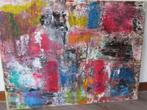 Kleurrijk modern abstract van Ellen Koops, Ophalen of Verzenden