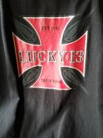 Lucky13 overhemd+shirts+Felon shirt& gratis Lucky13aansteker, Ophalen of Verzenden, Gedragen, Maat 52/54 (L), Zwart