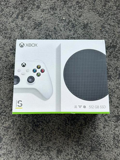 Xbox Series S met doos, Spelcomputers en Games, Spelcomputers | Xbox Series X en S, Zo goed als nieuw, Xbox Series S, Ophalen
