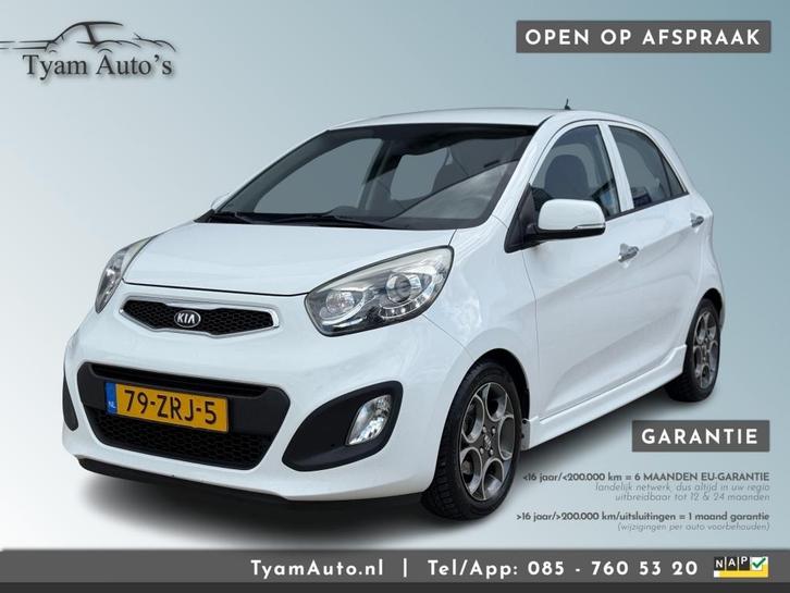 Kia PICANTO 1.0 CVVT ISG Plus Pack DESIGN / AIRCO NAVIGATIE, Auto's, Kia, Bedrijf, Picanto, ABS, Airbags, Airconditioning, Bluetooth