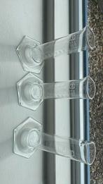 Maatcilinders glas 100mL 3 stuks, Ophalen of Verzenden