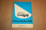 Vraagbaak Renault 5 - Modellen 1979-1983 - Olving 1e dr 83, Auto diversen, Handleidingen en Instructieboekjes, Ophalen of Verzenden