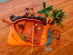 Playmobil Pirateneiland met accessoires 4136, Ophalen of Verzenden, Gebruikt, Los playmobil
