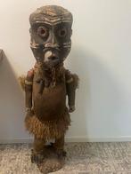 Afrikaanse houten beeld met jute, Antiek en Kunst, Ophalen