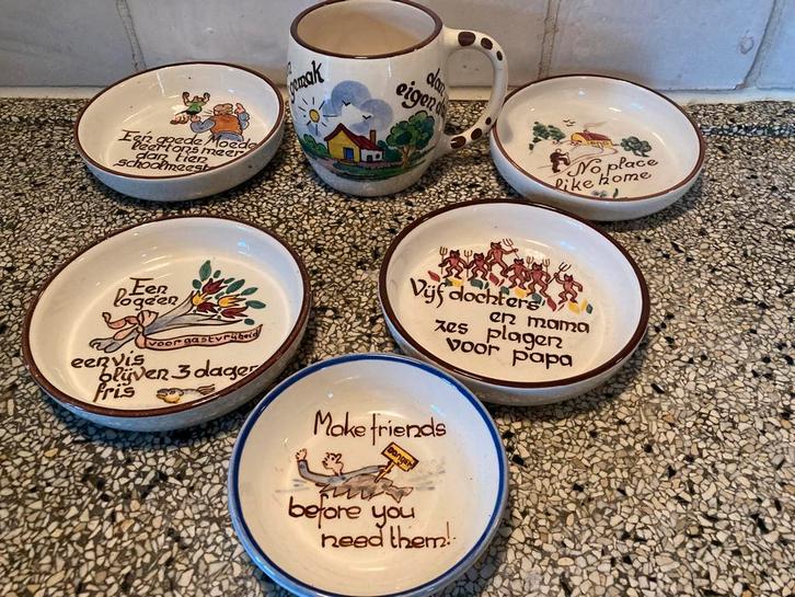 1 koop 6 stuks Vlieg uut Soest € 9,95 excl. verzendkosten, Antiek en Kunst, Curiosa en Brocante, Verzenden