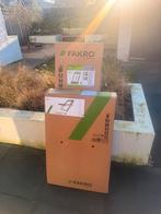 Fakro dakraam 55x78cm antraciet + gootstuk - Nieuw in verpak, Ophalen, Minder dan 80 cm, Minder dan 80 cm, Nieuw