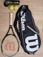 Wilson monofils lite 105 basalt matrix, Ophalen of Verzenden, Zo goed als nieuw, Racket, Wilson