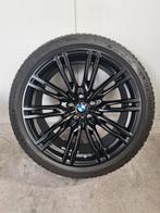 19' BMW M2 M3 M4 Styling 829M Zwart met winterbanden, Auto-onderdelen, Banden en Velgen, 275 mm, Banden en Velgen, Winterbanden